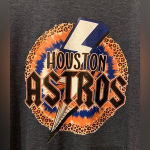 Astros Gildan Soft Style short sleeve T-shirt